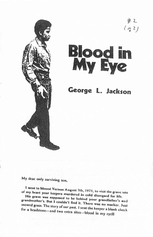 My dear only surviving son,  | went to Maunt Vernan August 7, 1971, 10 of my heart your kecpers murdered i  Brave wat sunposcd 10 be behin your g Brandmother’s. But 1 couldn 1  mowed geass. The story of our pag, for 3 headstone—end two extra  diather’s s t. There was no marker. Just Iscnt the keeper a blank check 5—-blood in my eyell  